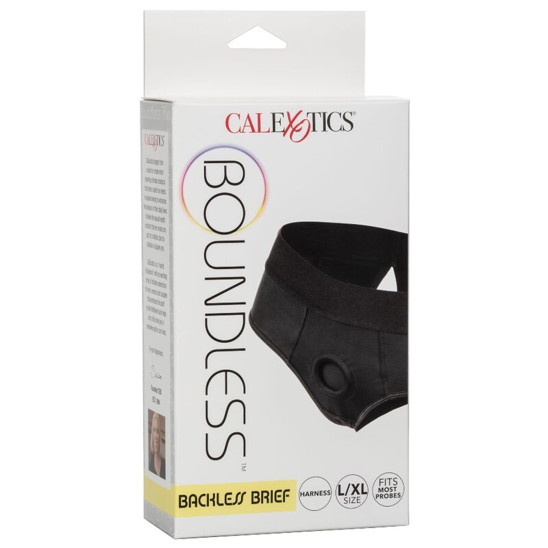 CALEXOTICS - BOUNDLESS ARNÉS CALZONCILLO CON ABERTURA TRASERA S/M