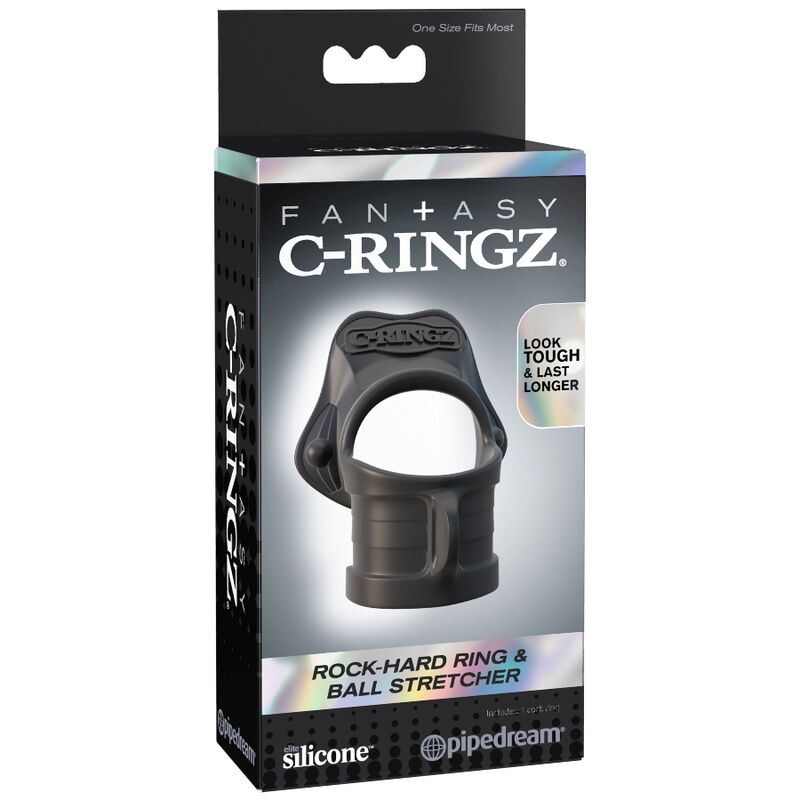 FANTASY C-RINGZ - ROCK HARD ANILLA & ANTI RETRACCIÓN TESTÍCULOS