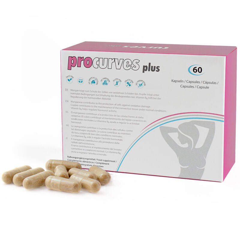 500 COSMETICS - PROCURVES PILLS CÁPSULAS PARA AUMENTO PECHO