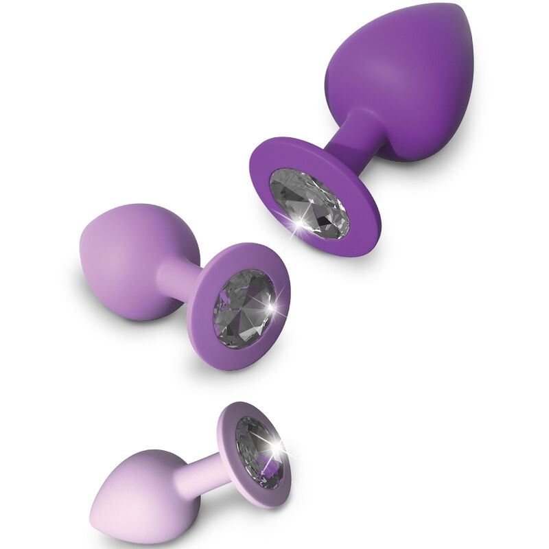 FANTASY FOR HER - SET 3 PLUG ANAL VIOLETA