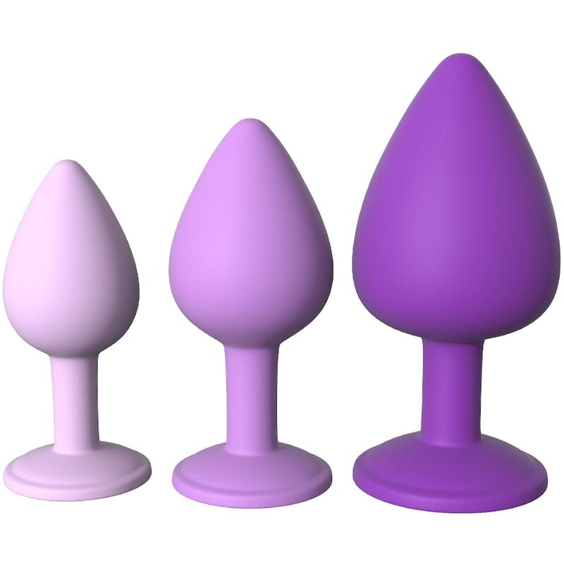 FANTASY FOR HER - SET 3 PLUG ANAL VIOLETA