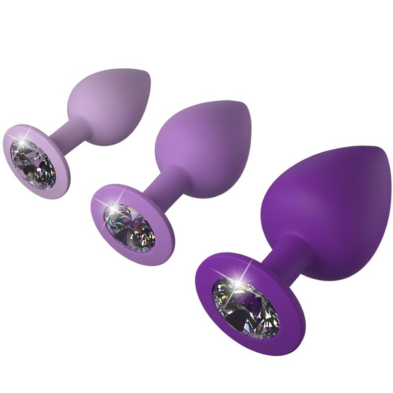 FANTASY FOR HER - SET 3 PLUG ANAL VIOLETA
