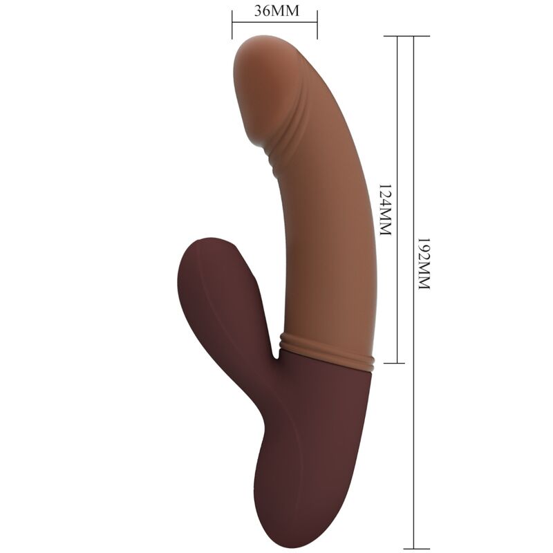 PRETTY LOVE - KANE VIBRADOR PUNTOG & ONDAS ESTIMULADORAS