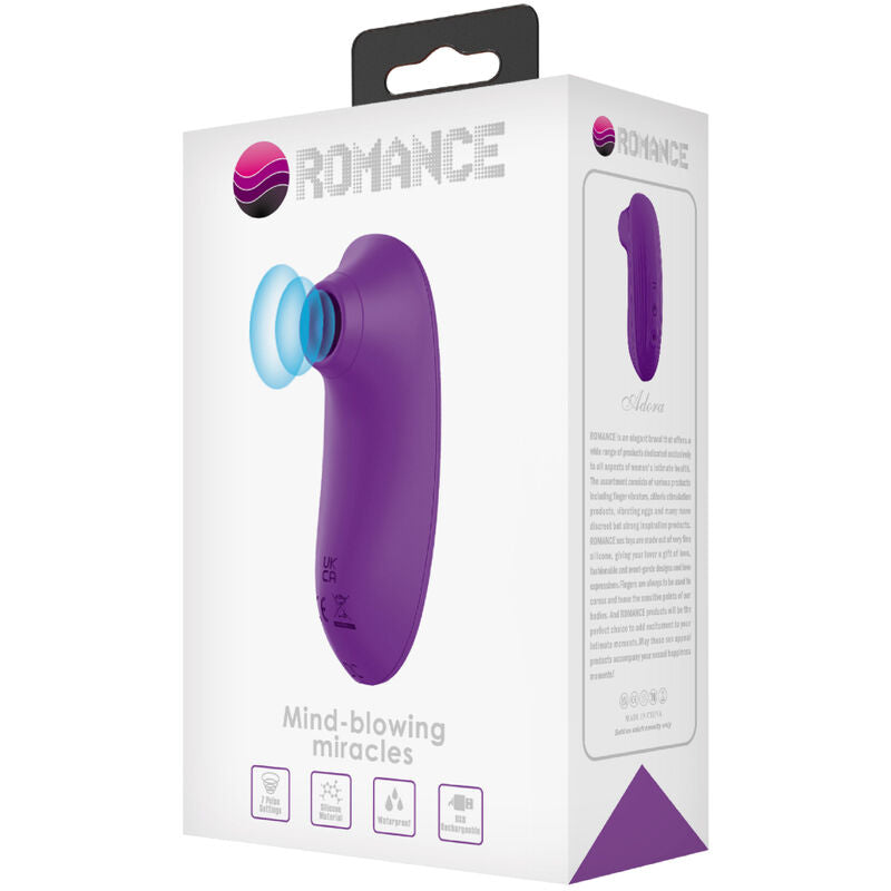 ROMANCE - ADORA MINI SUCCIONADOR CLÍTORIS VIOLETA