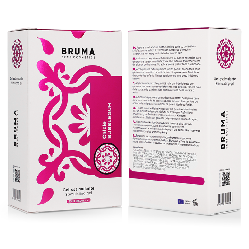 BRUMA - ONAGRA ORGASM GEL SABOR CHICLE 15 ML