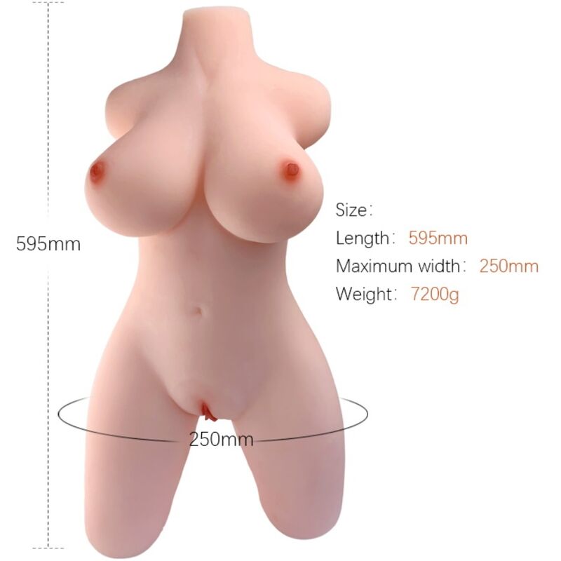 ARMONY - TORSO FEMENINO REALÍSTICO MODELO 2