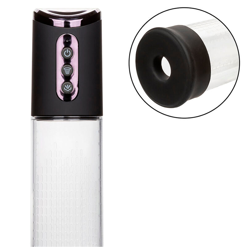 CALEXOTICS - PEAK BOMBA ONDAS ESTIMULADORASA 4 VELOCIDADES NEGRO