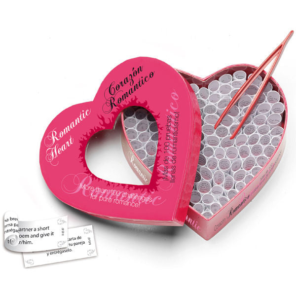 TEASE & PLEASE - JUEGO CORAZÓN ROMÁNTICO