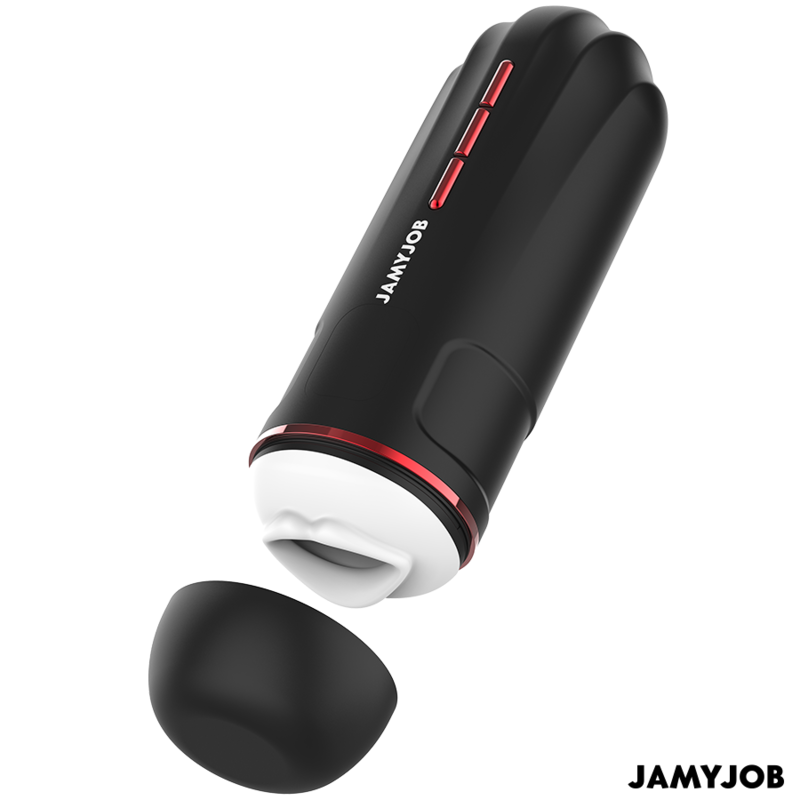 JAMYJOB - MEGABITE MASTURBADOR BOCA AUTOMTICO 5 MODOS ONDAS ESTIMULADORAS Y VIBRACIÓN