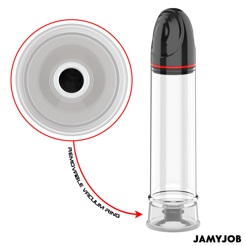JAMYJOB - XPAND BOMBA AUTOMÁTICA 3 NIVELES DE ONDAS ESTIMULADORAS GRIS