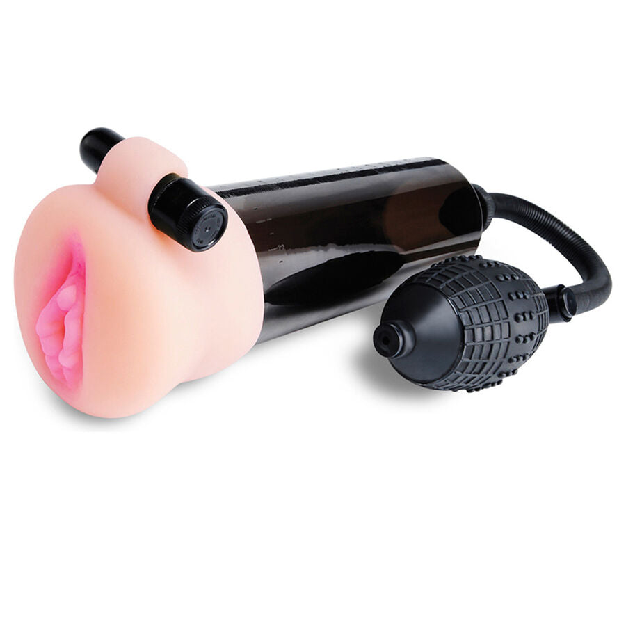 PUMP WORX - BOMBA DE ONDAS ESTIMULADORAS CON MASTURBADOR