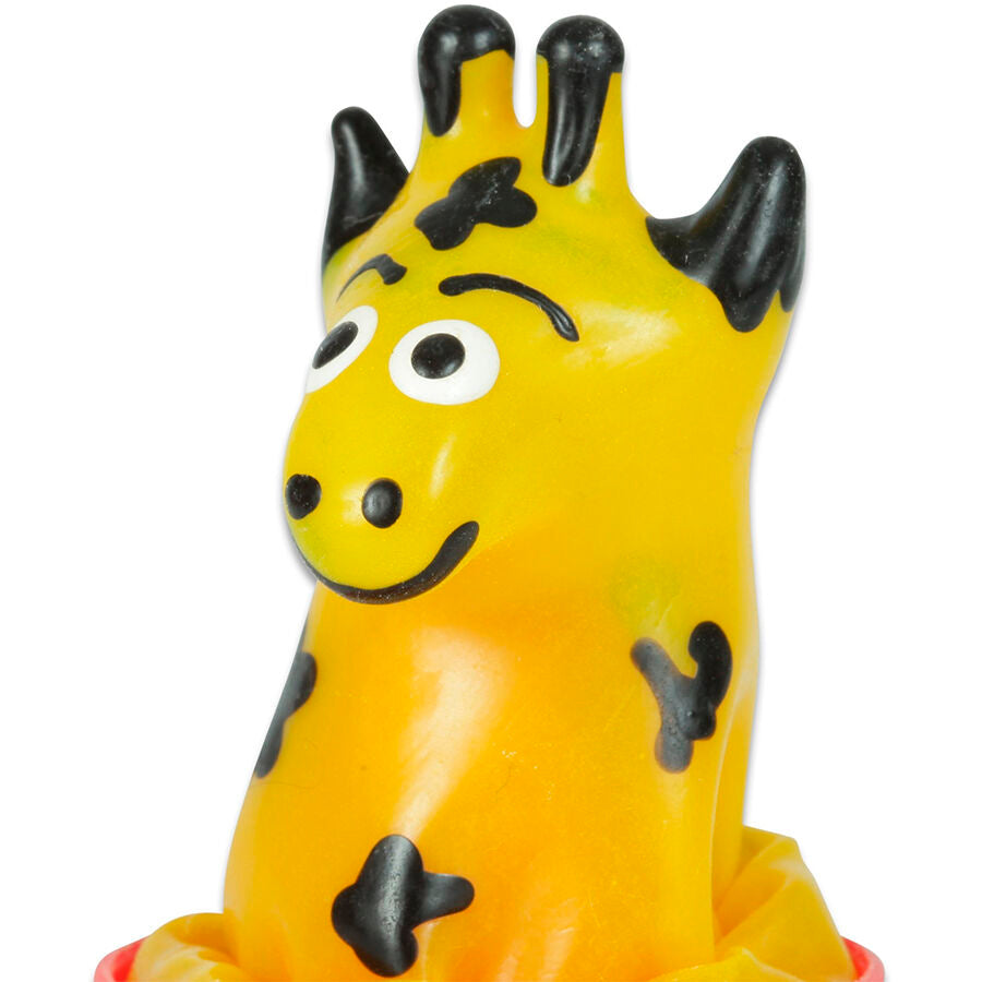 CONDOMERIE - PRESERVATIVO DECORATIVO PINTADO A MANO JIRAFA
