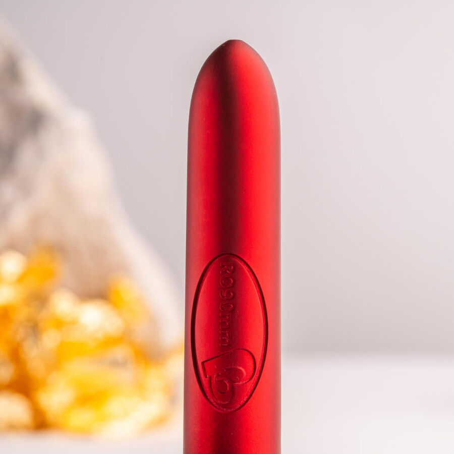 ROCKS- OFF - RO-90 SCARLET VELVET BALA VIBRADORA ROJO