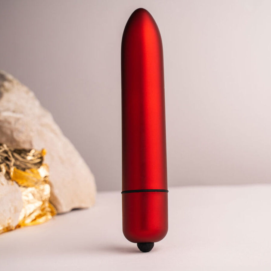 ROCKS- OFF - RO-160 ROUGE ALLURE BALA VIBRADORA ROJO