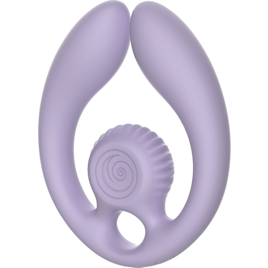 SNAIL VIBE - GIZI DÚO ESTIMULADOR DE PAREJAS CONTROL REMOTO LILA