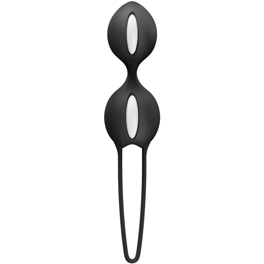 FUN FACTORY - SMARTBALLS DÚO BOLAS KEGEL NEGRO