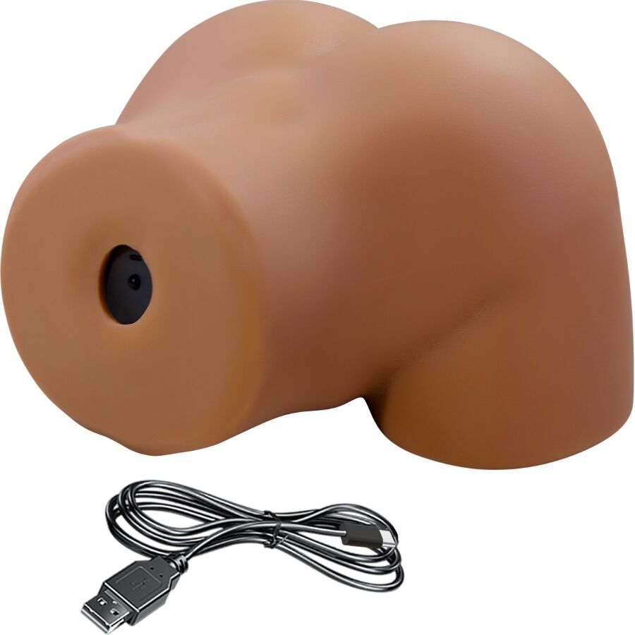 CRAZY BULL - SOPHIA TRASERO FEMENINO REALISTA VIBRADOR & SUCCIONADOR CON SONIDO 5.5 KG