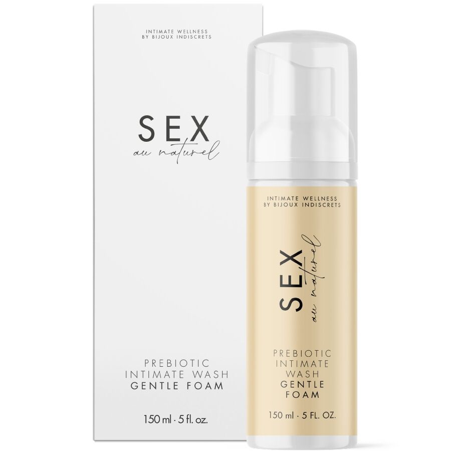 BIJOUX INDISCRETS - SEX AU NATUREL GEL ÃNTIMO PREBIÃTICO CON ESPUMA 150 ML
