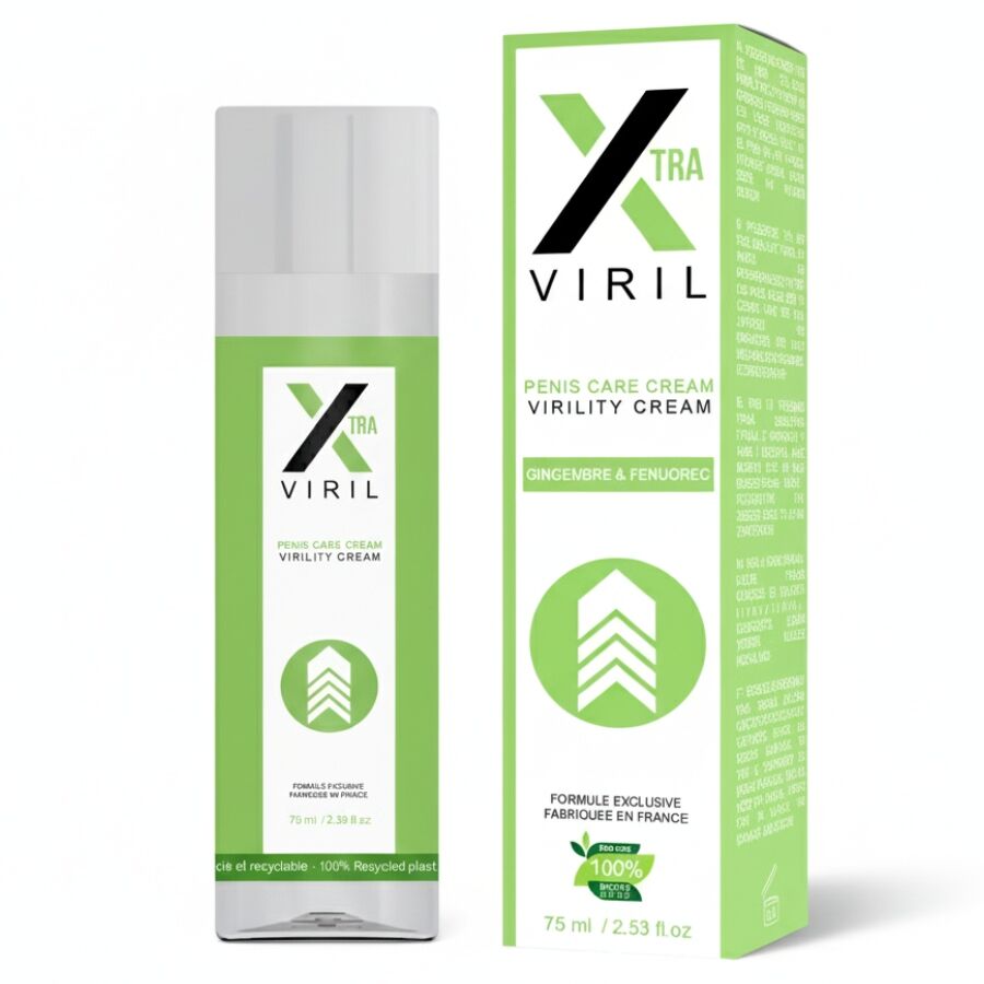 RUF - X VIRIL CREMA PARA POTENCIAR ERECCIÓN Y TAMAÑO 75 ML