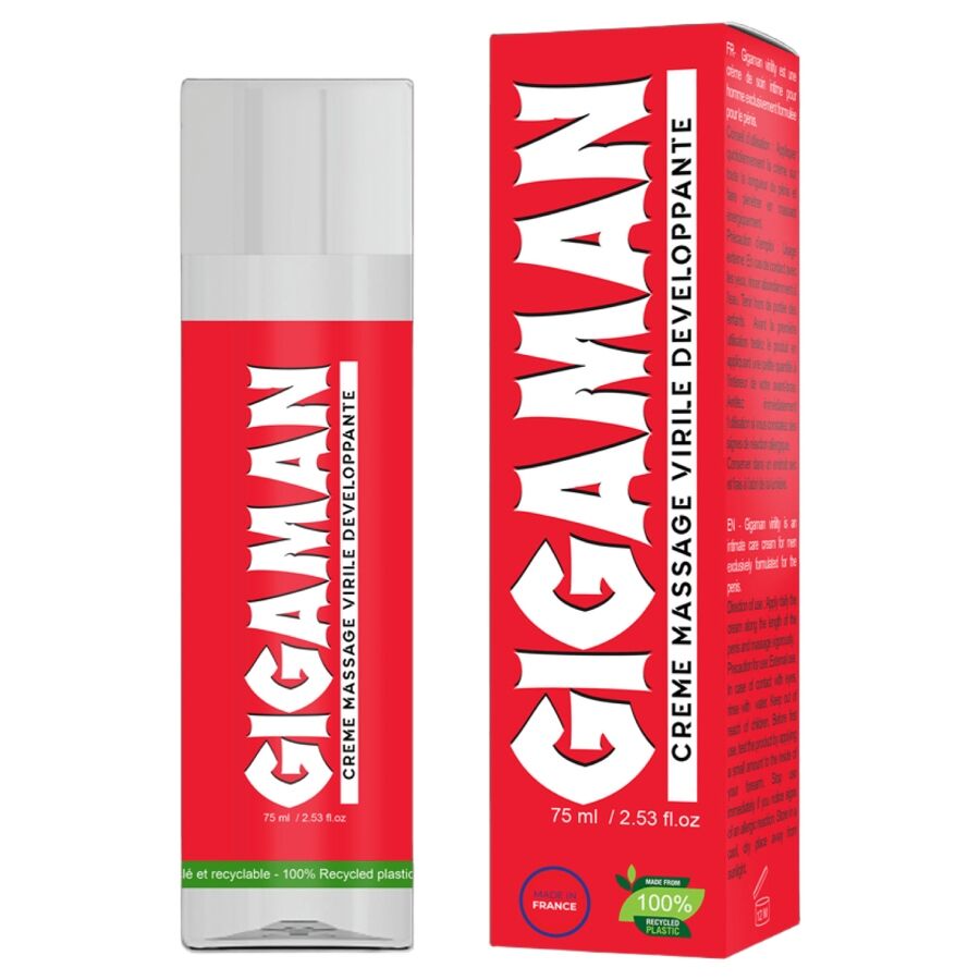 RUF - GIGAMAN CREMA PARA EL AUMENTO DE LA VIRILIDAD 100 ML