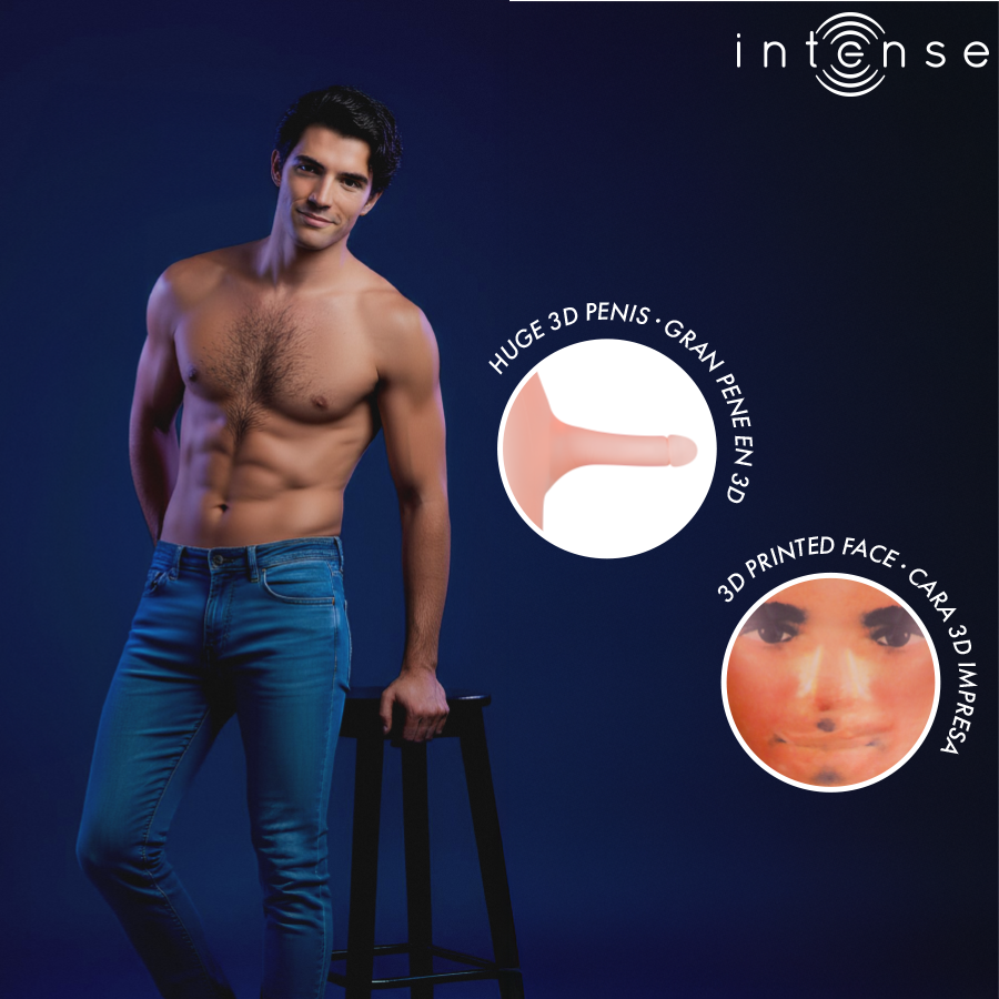 INTENSE DOLLS - ANTHONY MUÑECO HINCHABLE PENE 3D
