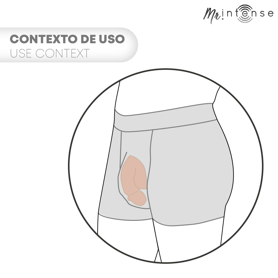 MR INTENSE - FLOPPY TALLA S PACKER REALÍSTICO
