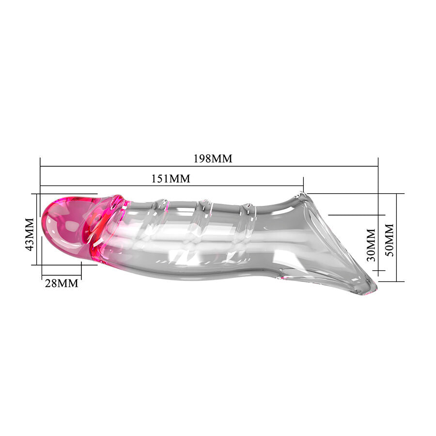 PRETTY LOVE - DARNELL FUNDA PARA PENE EFECTO TRANSPARENTE