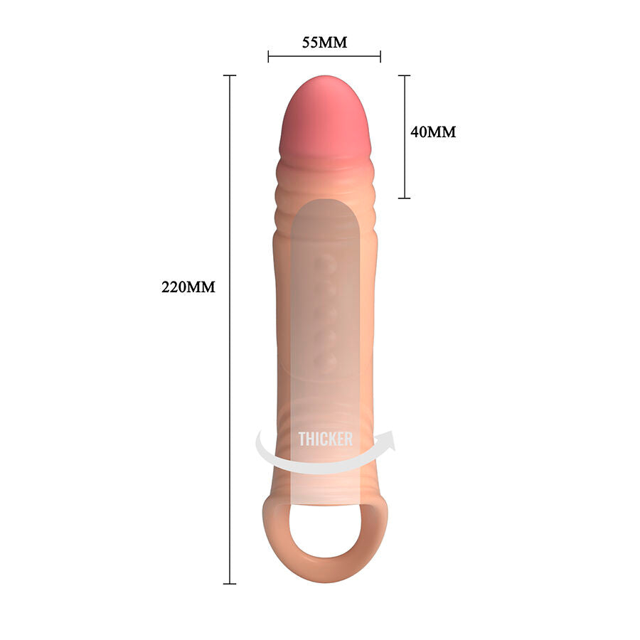 PRETTY LOVE - FUNDA PARA PENE CON VIBRACIÓN INTEGRADA