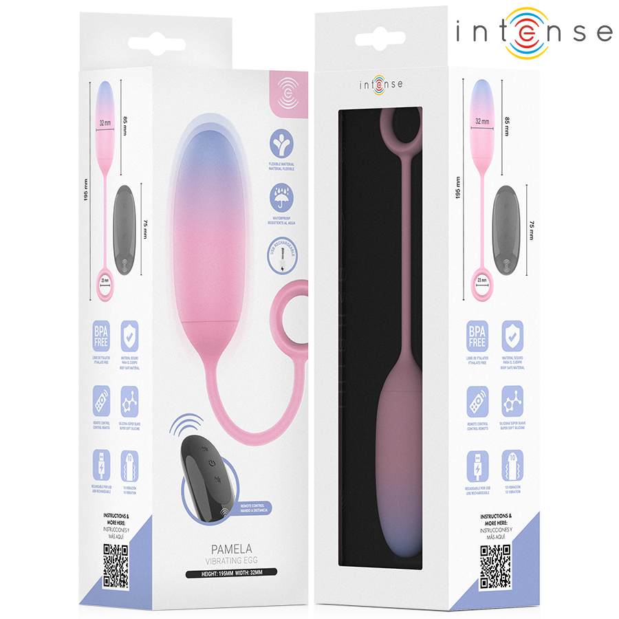 INTENSE - PAMELA VIBRADOR DE PUNTO G GRADIENTE