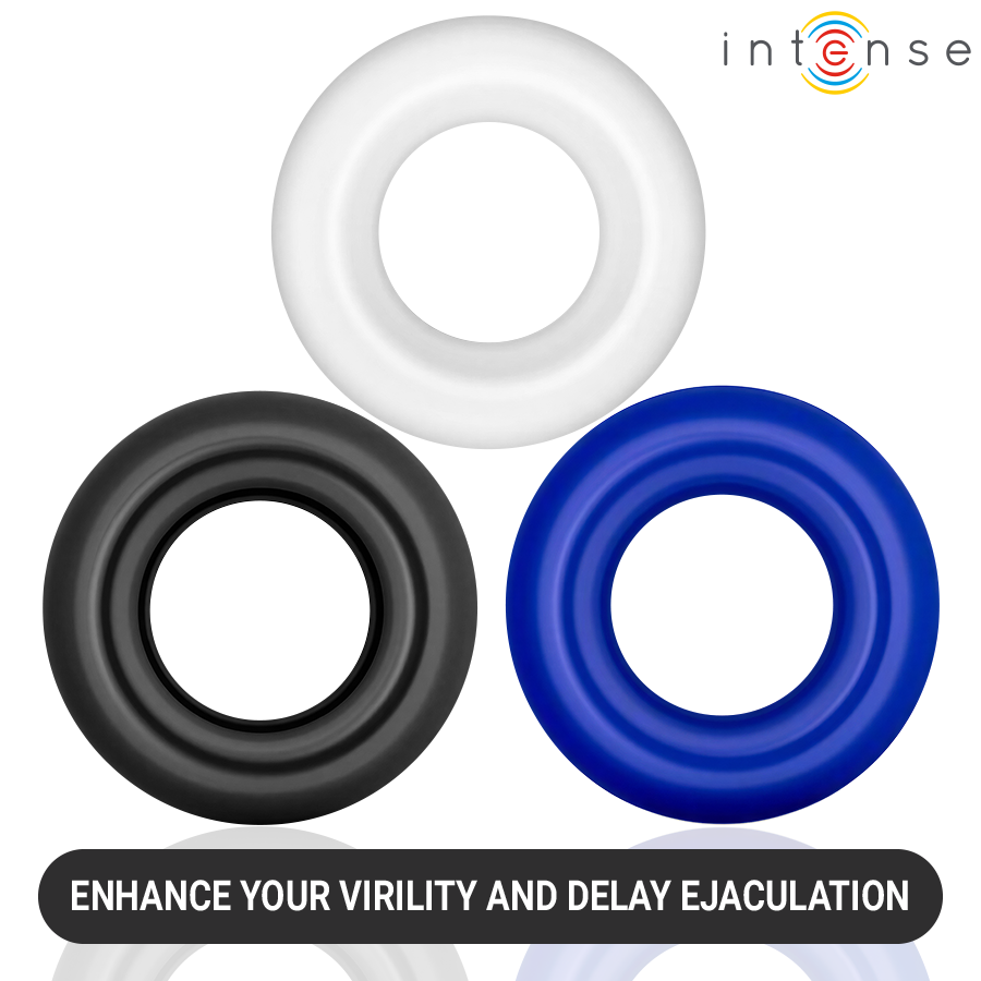 INTENSE - WICK SET DE 3 ANILLOS VARIOS COLORES