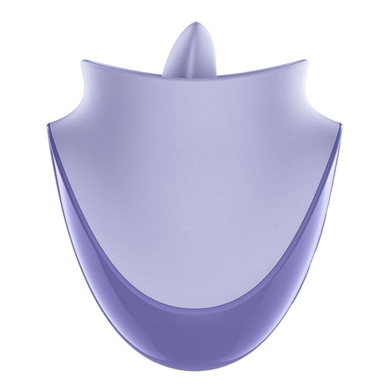 SATISFYER - TONGUE DANCER ESTIMULADOR CLITORIANO CON VIBRACIÓN Y PULSACIONES LILA
