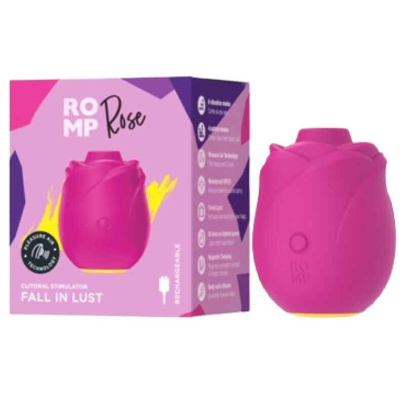 ROMP - ROSE SUCCIONADOR DE CLÍTORIS FORMA ROSA