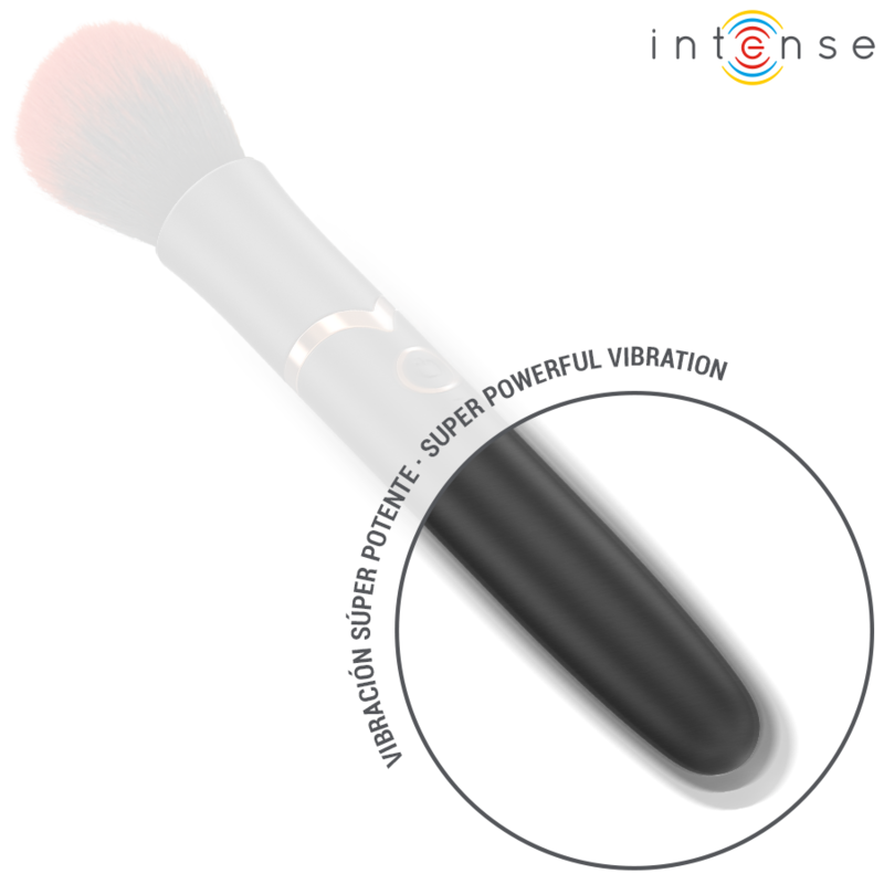 INTENSE - EMILIA VIBRADOR BROCHA 10 VIBRACIONES 16 CM