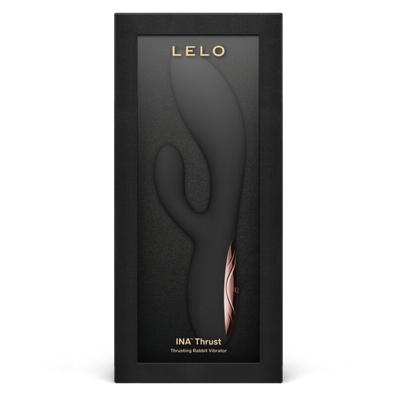 LELO - INA THRUST VIBRADOR RABBIT CON EMPUJE NEGRO