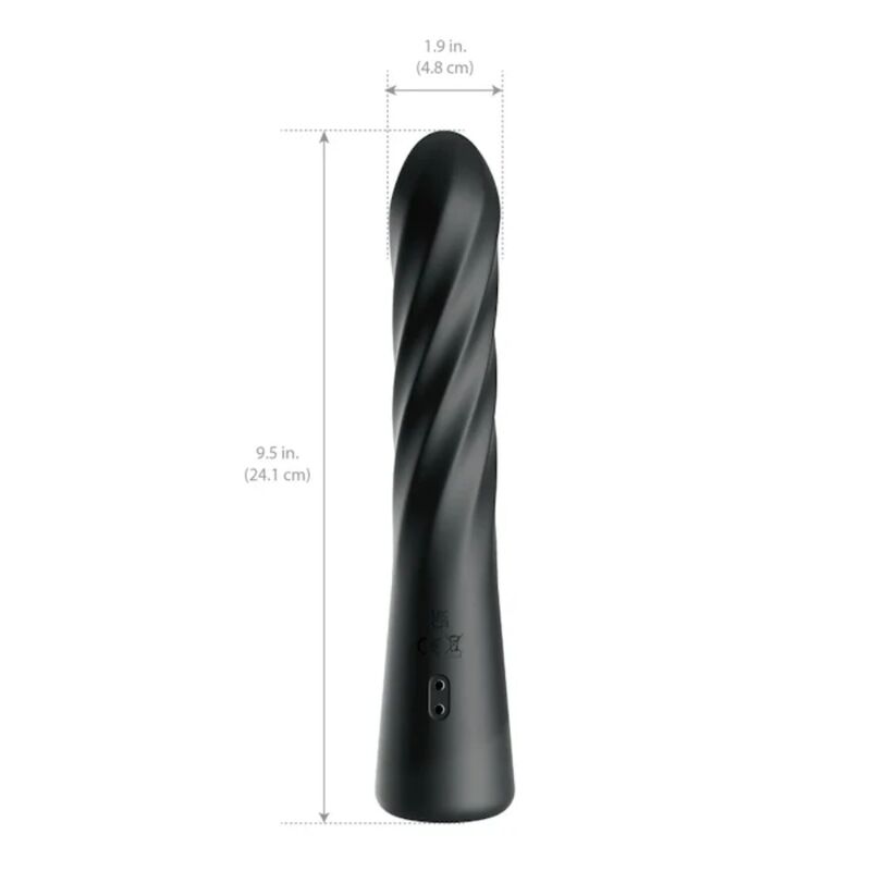 ANAL FANTASY ELITE - TWIST ECSTASY ESTIMULADOR ANAL GIRATORIO RECARGABLE