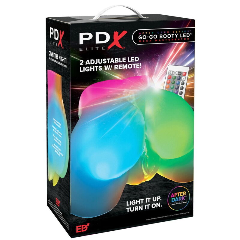 PDX ELITE - GO-GO BOOTY LED MEGA MASTURBADOR MASCULINO ILUMINADO