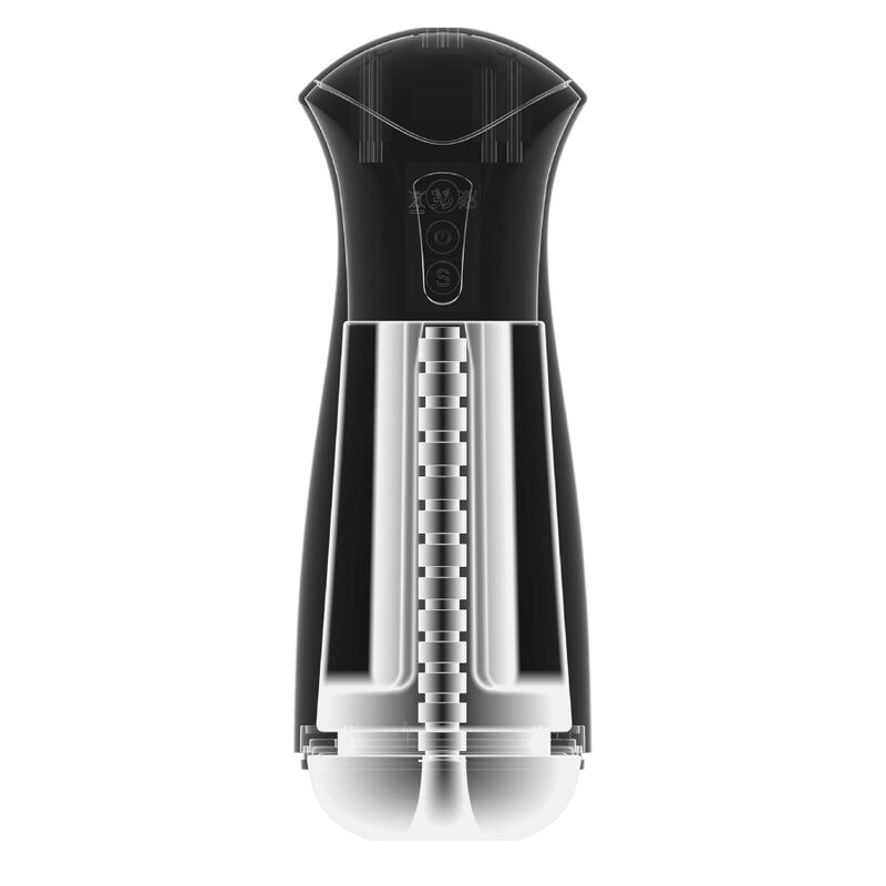 PDX ELITE - MASTURBADOR MASCULINO FAP-GASM CLEAR CON SUCCIÓN INTERMITENTE