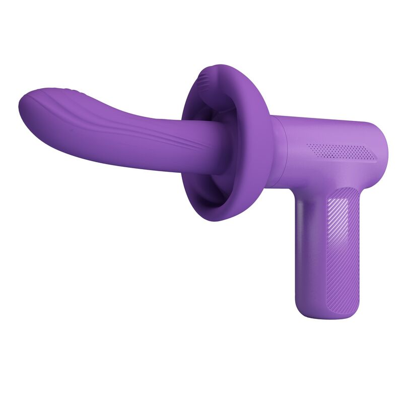 PRETTY LOVE - VITO PISTOLA DE MASAJE CON EMPUJE 5 MODOS MORADO