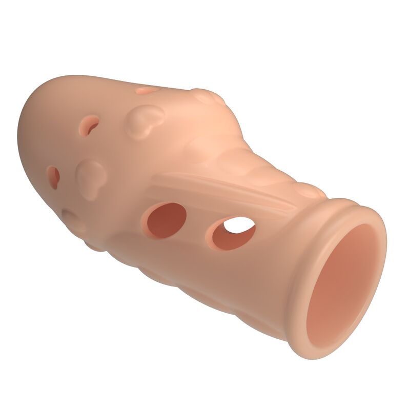 PRETTY LOVE - SOCKER FUNDA PARA PENE TEXTURIZADA COLOR NATURAL