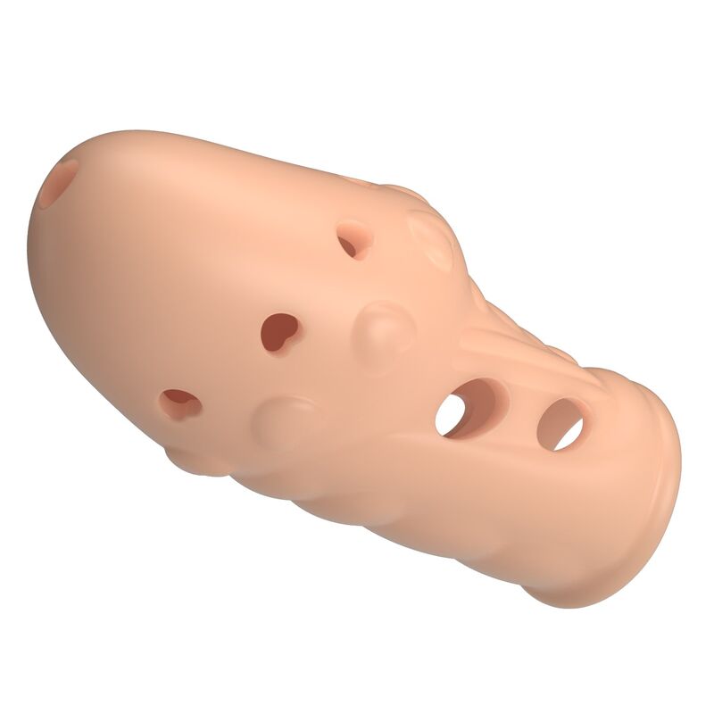 PRETTY LOVE - SOCKER FUNDA PARA PENE TEXTURIZADA COLOR NATURAL