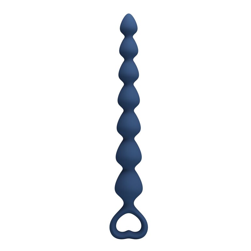 MR PLAY - BOLAS ANALES Y PLUG ANAL SILICONA AZUL 26,7 CM