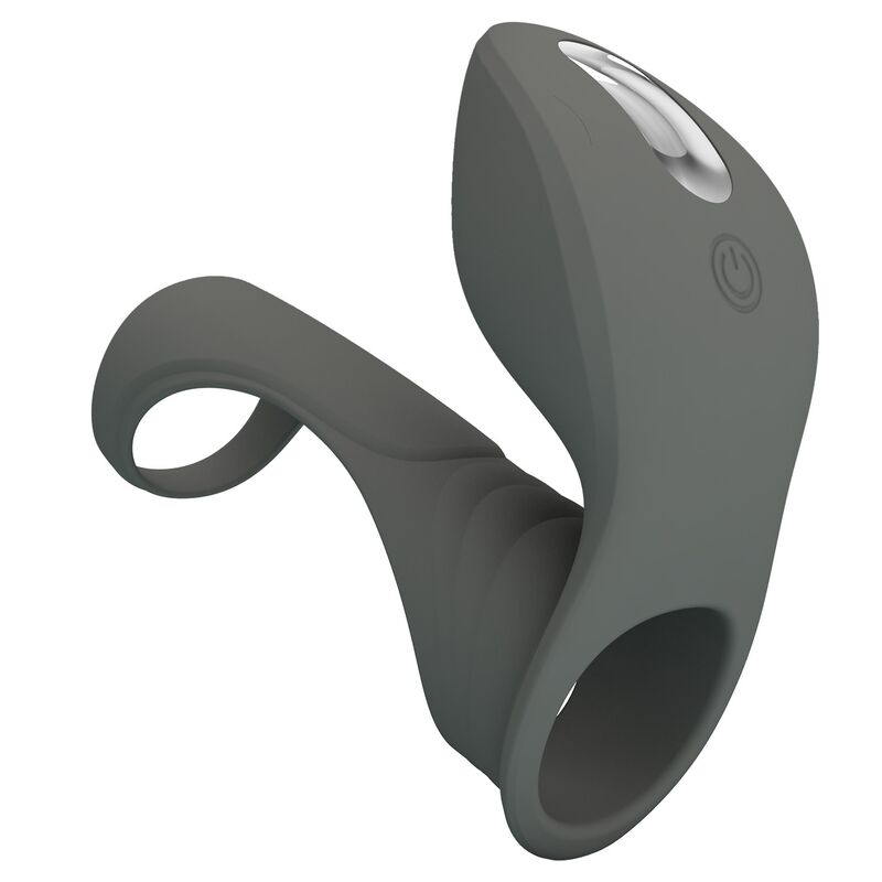PRETTY LOVE - ANILLO VIBRADOR RECARGABLE CON DOBLE ESTIMULADOR