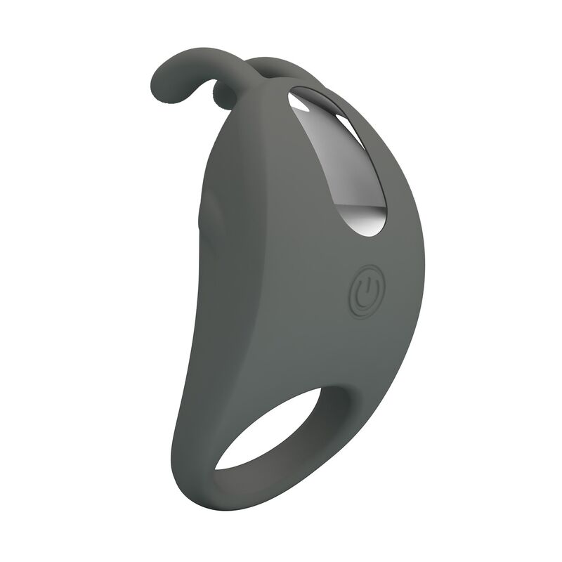 PRETTY LOVE - ANILLO VIBRADOR RECARGABLE CON ESTIMULADOR DE CONEJO