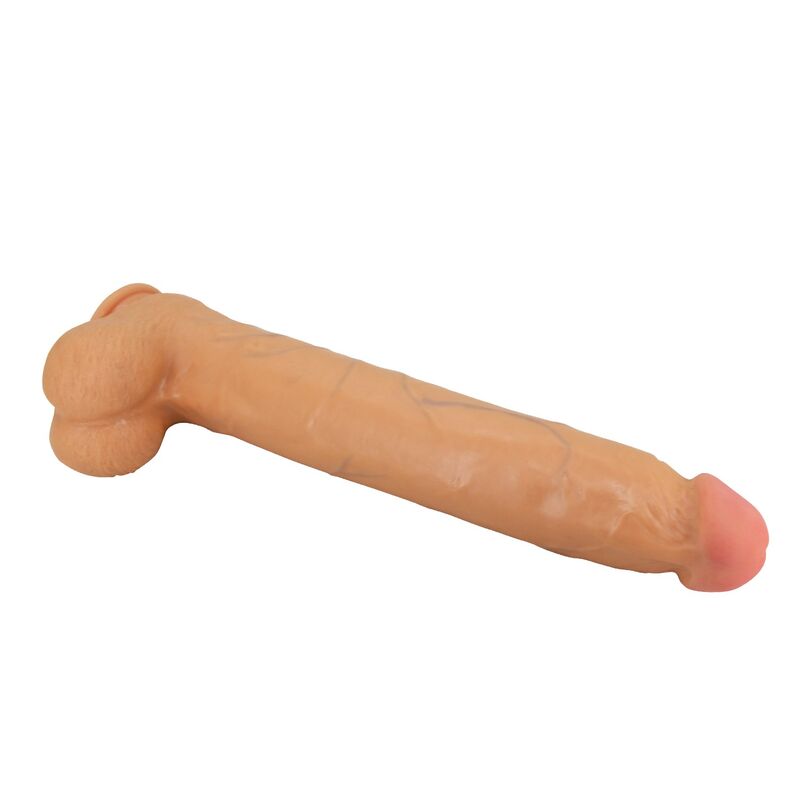 PRETTY LOVE - ANSEL DILDO REALÍSTICO 36 CM Ø 4,8 CM TPE COLOR NATURAL