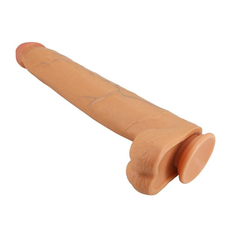 PRETTY LOVE - ANSEL DILDO REALÍSTICO 36 CM Ø 4,8 CM TPE COLOR NATURAL