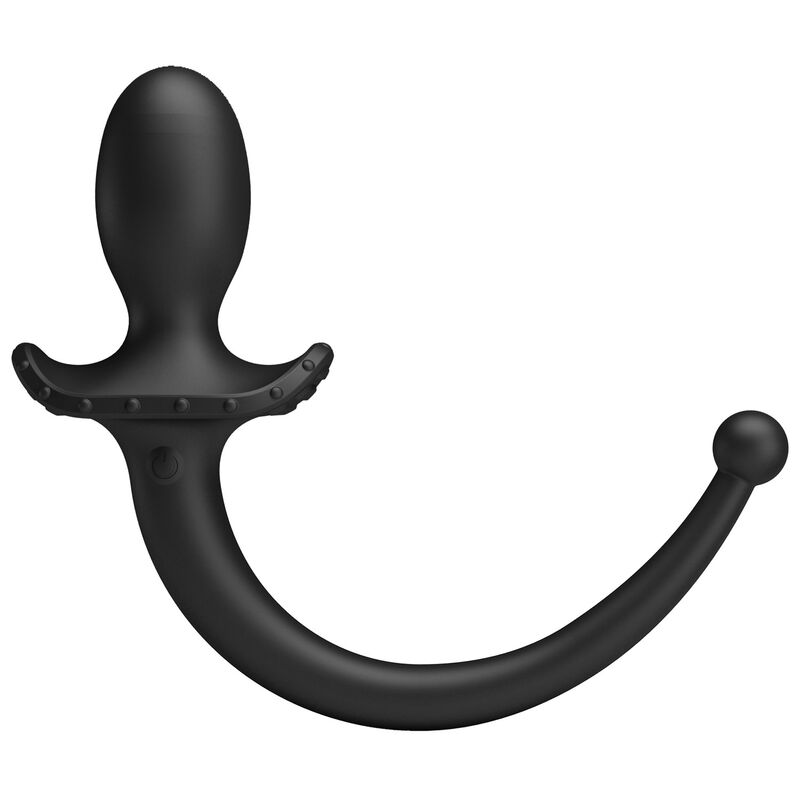 PRETTY LOVE - ANTHONY VIBRADOR ANAL Y PERINEAL APP CONTROL NEGRO