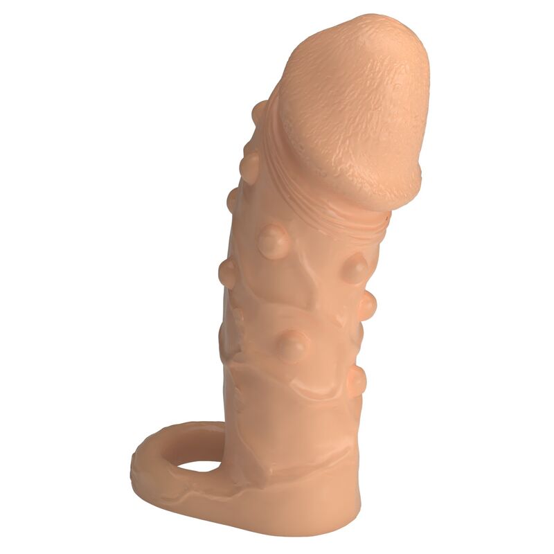 PRETTY LOVE - DORT FUNDA PARA PENE EXTENSORA 14 CM Ø 4 CM COLOR NATURAL