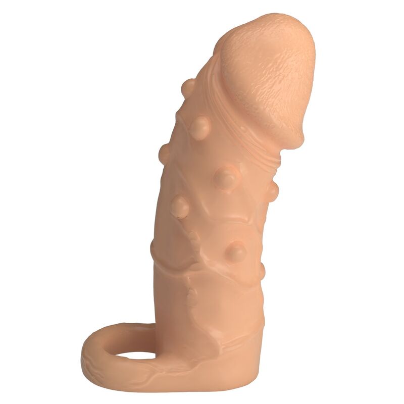 PRETTY LOVE - DORT FUNDA PARA PENE EXTENSORA 14 CM Ø 4 CM COLOR NATURAL