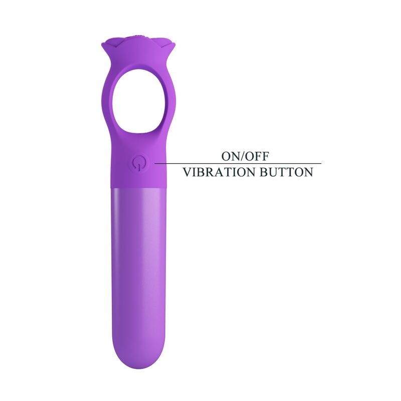PRETTY LOVE - GIANA MINI MASAJEADOR VIBRADOR RECARGABLE MORADO