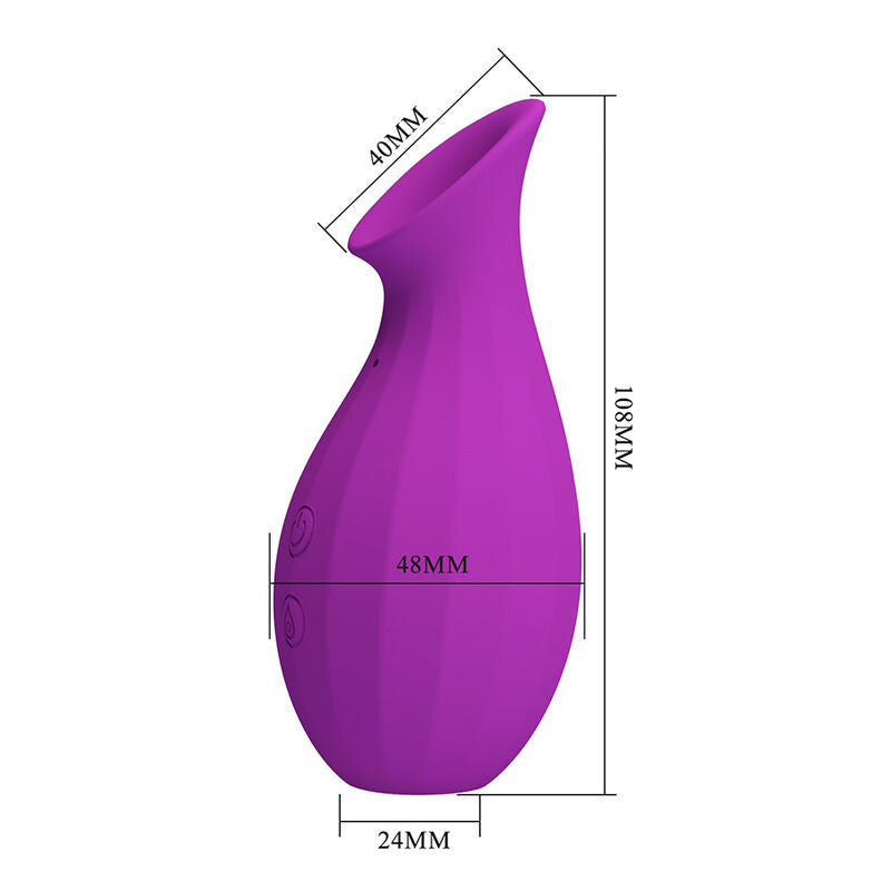 PRETTY LOVE - MAGIC BOTTLE SUCCIONADOR DE CLÍTORIS RECARGABLE MORADO